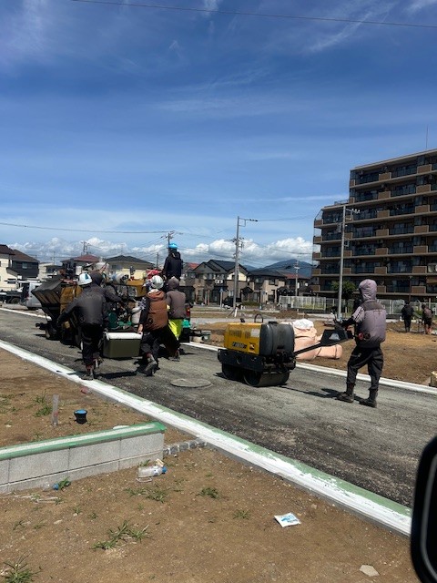2025.7.19門屋建設平塚造成舗装工事②